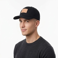 Casquette de baseball sportive Richardson 254 de haute qualité, personnalisable avec logo, 6 panneaux, patch en cuir personnalisé, style Dad Hat