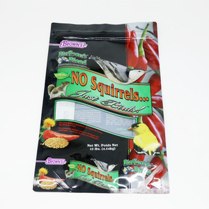 Sacs d'emballage en plastique laminé <span class=keywords><strong>de</strong></span> qualité alimentaire <span class=keywords><strong>pour</strong></span> aliments <span class=keywords><strong>pour</strong></span> chiens et oiseaux, imprimés à l'encre <span class=keywords><strong>de</strong></span> soja, avec fermeture éclair, taille personnalisable, vente en gros - Product Image 1