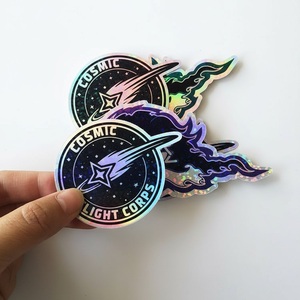 Etiqueta Holográfica de Alta Calidad, Etiqueta Adhesiva Láser 3D Personalizada <span class=keywords><strong>para</strong></span> Cosméticos, Bebidas, Compras, Etiqueta con Logotipo Holográfico - Product Image 5