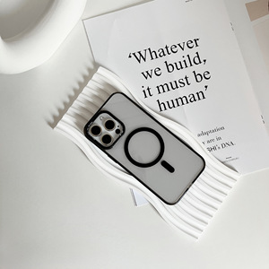 เคสโทรศัพท์ใสสีไอซ์พร้อมปุ่มวงแหวนโลหะสำหรับ iPhone15 และ iPhone15 Pro Max คุณภาพสูง ขายส่งจากโรงงาน - Product Image 4