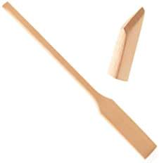 YIKE Spatule en bois de teck de 18 pouces, grande cuillère en bois, spatule robuste, pagaie à remuer pour la cuisine dans une grande casserole - Product Image 5
