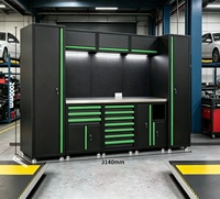 Armoire Modulaire en Acier Personnalisable, Robuste, Finition Antirouille, Capacité de Charge de 1000 kg, pour Ateliers de Maintenance Automobile en Garage