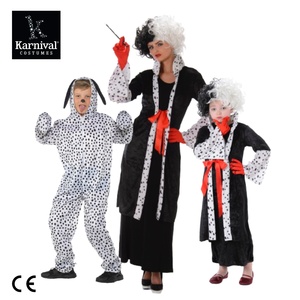 بيع بالجملة ODM <span class=keywords><strong>Madame</strong></span> DeVil بدلة عائلية هالوين كرنفال تنكري زي تلفزيون شعبي ومستوحى من الأفلام يشمل شعر مستعار وقفازات - Product Image 4