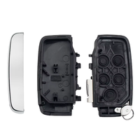 Coque de clé de voiture intelligente avec logo pour Land Rover Range Rover Sport Evoque Discovery 4 Jaguar Freelander