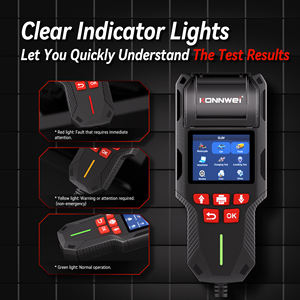 Tester per Batterie <span class=keywords><strong>Auto</strong></span> Konnwei Kw700 2026, Analizzatore 12v 24v con Stampante per Batterie di <span class=keywords><strong>Auto</strong></span>, Moto e Camion - Product Image 6