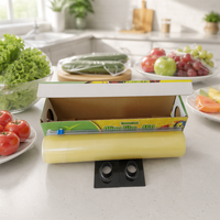 Film alimentaire transparent en PVC recyclable et écologique pour une conservation durable des aliments et l'emballage des fruits