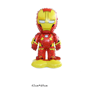 Nuova Base <span class=keywords><strong>in</strong></span> piedi Spider Bat Iron Hero palloncino <span class=keywords><strong>in</strong></span> alluminio per feste di compleanno per bambini decorazioni all'ingrosso - Product Image 4