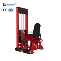 Chaise d'extension des jambes à double fonction pour entraînement des quadriceps, équipement de musculation professionnel