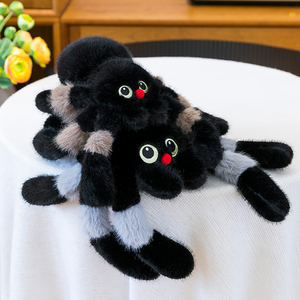 Wholesale Creative Spider <strong>Plush</strong> Toys Funny Big Eyed Cartoon Spider Dolls <strong>Plush</strong> Pendants Home Pillows - Product Image 5