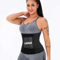 Ceinture Gainante Amincissante à Double Compression Ferme avec Logo Personnalisé, Soutien Dorsal Ajustable, Entraîneur de Taille