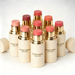 Private Label Multi Use <b>Blush</b> Stick Custom Logo Long Lasting Waterproof Sweatproof Cream Blusher for Eyes Cheeks Lips - Product Image 1