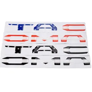 vinyl epoxy resin Car Tailgate Letters Name Plate Inserts Custom Badge Emblem Sticker Decal