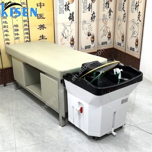 Kisen Luxury Portable 60L Water Tank Shampoo Sink Basin With <b>Bed</b> <b>Heater</b> Hair Shampoo Chairs <b>Bed</b> for Beauty Hair Salon Spa Sale - Product Image 2