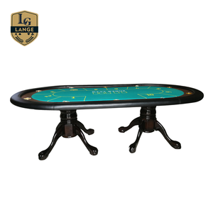 Table de <span class=keywords><strong>Poker</strong></span> Texas Hold'em, Table réversible, 96 pouces, avec couvercle en bois - Product Image 3