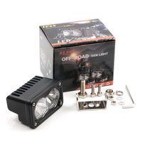 Barre lumineuse LED de travail pour voiture 20W, projecteur combiné spot et large faisceau, feux antibrouillard tout-terrain, barre lumineuse LED blanche et jaune pour voiture et camion
