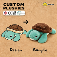 Peluche personnalisée tortue Gnomantic lestée, coussin en peluche pour enfants, cadeau tortue de mer pour garçons et filles