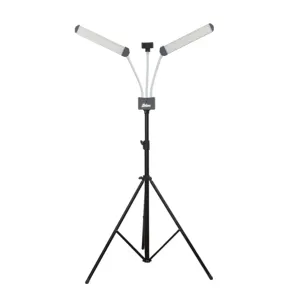 Led Video Warm/Koel Licht Flexibele Zwanenhals Lamp Make Up Tattoo Tool Dual Led Licht Voor Wimper Extensions