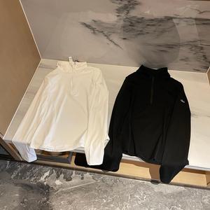 Vente en gros de t-shirts à manches longues pour femmes AL0 personnalisés, de haute qualité, pour l'été, ensemble de vêtements de sport, tenue de <span class=keywords><strong>yoga</strong></span> - Product Image 3