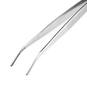 Pinzas de acero inoxidable 304 para jardinería, herramienta de paja en maceta, holgada, rastrillo, herramienta de jardinería de doble uso, pinzas carnosas, 430 - Product Image 2