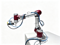 Nouveau robot collaboratif automatique JAKA A5 pour la palettisation, la soudure, la découpe et l'emballage, destiné aux applications de construction en aluminium et aux moteurs.