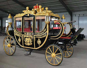 عربة حصان بوني ملكية كهربائية للنقل الخاص بواسطة عربة تجرها الخيول - Product Image 6