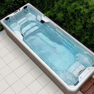 <span class=keywords><strong>Piscine</strong></span> familiale en acrylique d'extérieur DSL-5850 <span class=keywords><strong>avec</strong></span> jets de massage, éclairage LED et installation facile pour 4 personnes (enfants et adultes) 220V/380V - Product Image 2