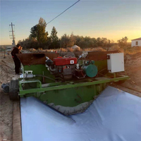 Machine à canaux d'irrigation à vente chaude, machine à béton pour travaux d'irrigation, machine à canaux de drainage en béton pour la vente