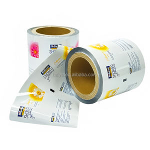Rouleau de <span class=keywords><strong>film</strong></span> composite imprimé sur mesure pour gel douche, sachet laminé en aluminium - Product Image 1