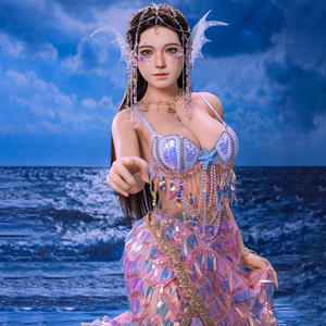 ตุ๊กตายางซิลิโคนแข็งสามารถใส่เข้าไปในตุ๊กตาหน้าอกใหญ่เซ็กซี่ที่มีขนบริเวณจุดซ่อนเร้น ของเล่นทางเพศสำหรับผู้ใหญ่เพื่อความสุขทางเพศ - Product Image 2