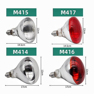 100W màu trắng dày Nhiệt Đèn gà lợn cừu không thấm nước chống cháy nổ Đèn sưởi - Product Image 2