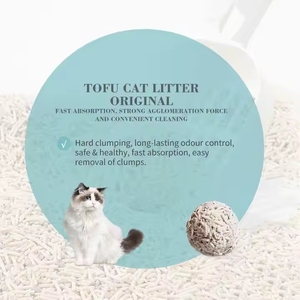 Odm Fabriek Eco-Vriendelijke Geurbestrijding Tofu Kattenbakzand Originele Tofu Kattenbakvulling Natuurlijke Ingrediënten Maïsbakvulling Kat - Product Image 6