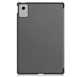 Étui de téléphone étanche pour Lenovo Idea Tab Plus 12.1, texture Custer, support pliable à 3 volets, étui intelligent en cuir pour tablette - Product Image 3
