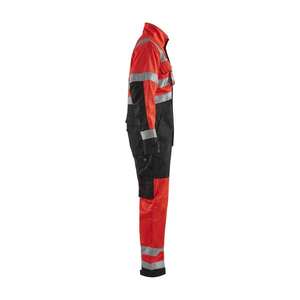 Blaklader-637318045599C58 Hi-Vis ชุดทำงาน HI-VIS สีแดง/ดำ-7330509377215 - Product Image 3