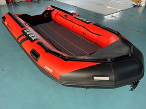 Bote Inflable de Rescate Reachsea Color Rojo, PVC VIB <span class=keywords><strong>Air</strong></span> Deck, 390 cm, 6 Personas, con Motor, en Venta - Product Image 2