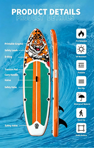 Miglior Tavola da Paddle Gonfiabile per Adulti, <span class=keywords><strong>SUP</strong></span> Largo, Alta Capacità di Carico, Gonfiaggio Rapido, Set con Pompa e Pagaia - Product Image 4