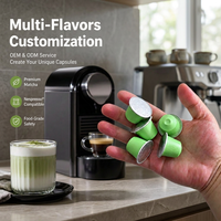 Capsules de Collagène Boost Matcha Espresso – Mélange Boisson Beauté Compatible avec les Cafetières Original Line – Marque Privée, Logo Personnalisé, Vente en Gros