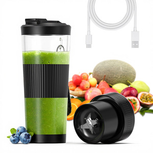 Tasse à jus multifonctionnelle rechargeable avec une force de pression exceptionnelle, peut être utilisée pour faire de <span class=keywords><strong>la</strong></span> glace pilée, presse-agrumes portable - Product Image 5