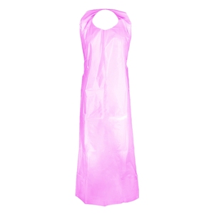 Wholesale Price Transparent Blue Disposable PE <b>Apron</b> Embossed or Smooth Surface Eco-friendly Household <b>Kitchen</b> Sleeveless - Product Image 3