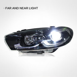 Feux de voiture pour VW <span class=keywords><strong>Scirocco</strong></span> R 2009-2017, phares LED, feux de jour <span class=keywords><strong>DRL</strong></span>, feux de brouillard, clignotants, feux de croisement, feux de route, lentilles de projecteur, accessoires - Product Image 3