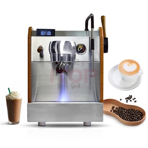 Machines à café expresso électriques commerciales ITOP avec mousseur à lait, <span class=keywords><strong>machine</strong></span> à café italienne, livraison directe - Product Image 2
