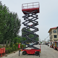 Plate-forme de travail mobile à haute altitude de 4 à 18 mètres équipement de levage pour le nettoyage des vitres