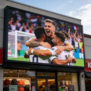 130-дюймовый уличный LED-экран <span class=keywords><strong>P3</strong></span> для рекламы в розничных магазинах и ресторанах, видеостена 1,6x2,88 метра для трансляций футбольных матчей и спортивных событий - Product Image 2