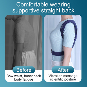 Từ tư thế Corrector Đen <span class=keywords><strong>Tourmaline</strong></span> thắt lưng hỗ trợ Brace trở lại <span class=keywords><strong>Massager</strong></span> cho trẻ em sinh viên người lớn - Product Image 5