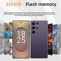 Versión Global S26 Ultra, Teléfono Inteligente Android, Deca Core, 22GB+2TB, Doble SIM, 5G, Pantalla Grande para Juegos, Batería de 6000mAh, Reconocimiento Facial