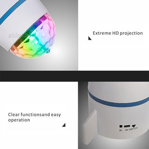 Projecteur de <span class=keywords><strong>plafond</strong></span> musical avec <span class=keywords><strong>veilleuse</strong></span>, sans fil, 2 en 1, chambre à coucher, mode de commutation coloré, <span class=keywords><strong>veilleuse</strong></span> rotative en forme de fusée, projecteur de galaxie - Product Image 4
