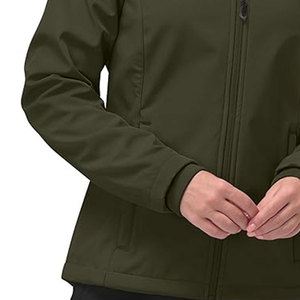 Chaqueta blanda de secado rápido para mujer, precios al por mayor, transpirable, de calidad superior, chaquetas Softshell para mujer - Product Image 2