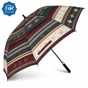 Parapluies en fibre de verre personnalisés de grande taille avec logo, vente en gros, parapluie de golf personnalisé avec logo pour l'équipement de pluie - Product Image 5