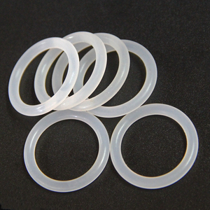 Özel küçük yüksek yoğunluklu şeffaf güzel yüzey düz silikon kauçuk <span class=keywords><strong>O</strong></span> Ring - Product Image 3