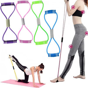 Bande de résistance en forme de 8, corde élastique pour l'épaule, ouvre-dos, embellisseur de dos, équipement de fitness à domicile pour femmes, matériel de yoga - Product Image 1