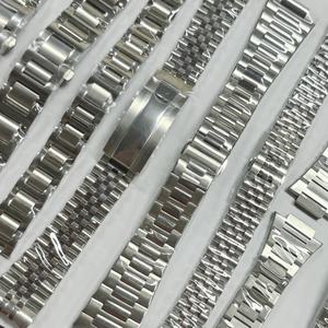 Bracelets de montre en gros, robustes, solides, respirants, en acier inoxydable, personnalisés, de luxe, pour hommes et femmes, bracelets de montre en gros - Product Image 5